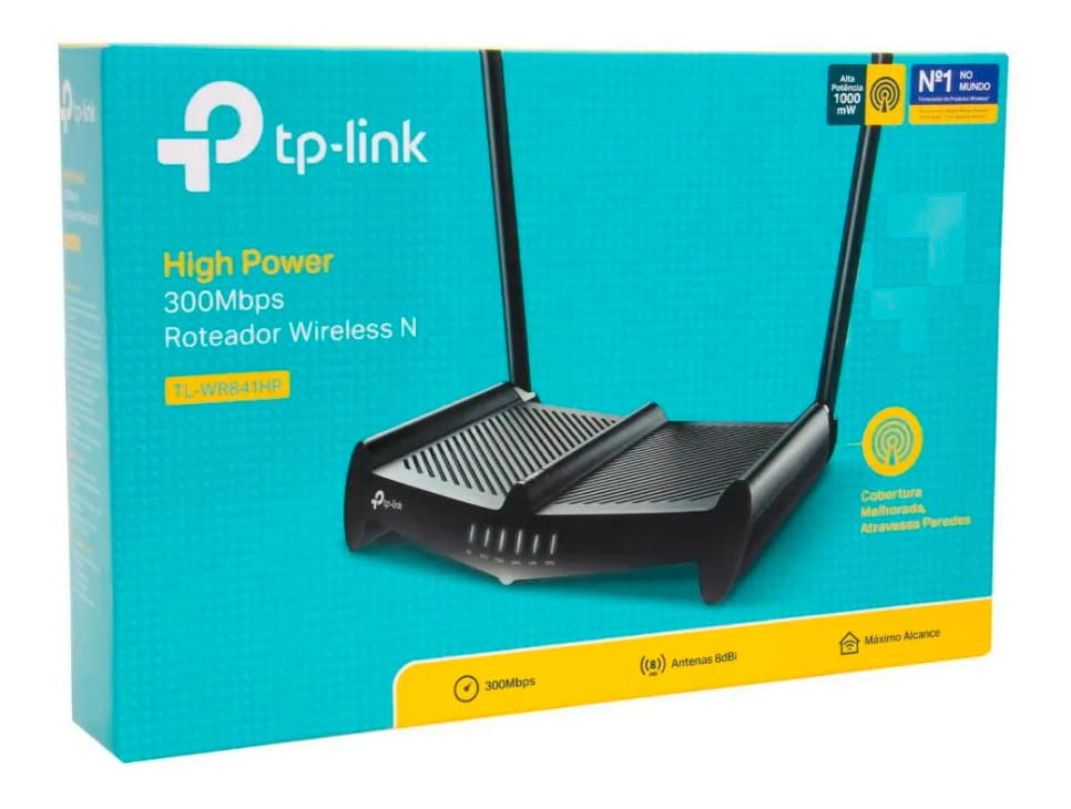ROUTER INALAMBRICO ALTA POTENCIA TP-LINK TL-WR841HP 300MBPS | PC Planet